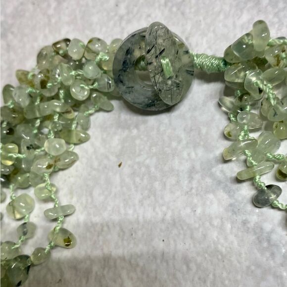 Multistrand gemstone necklace  - Picture 4 of 5